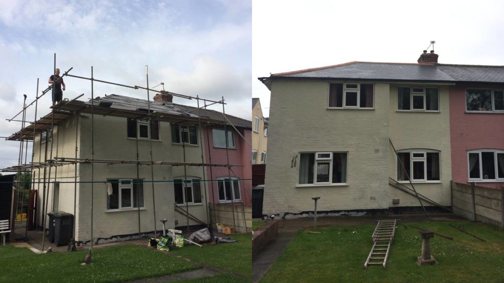 Re-roofing Eastwood, Nottingham